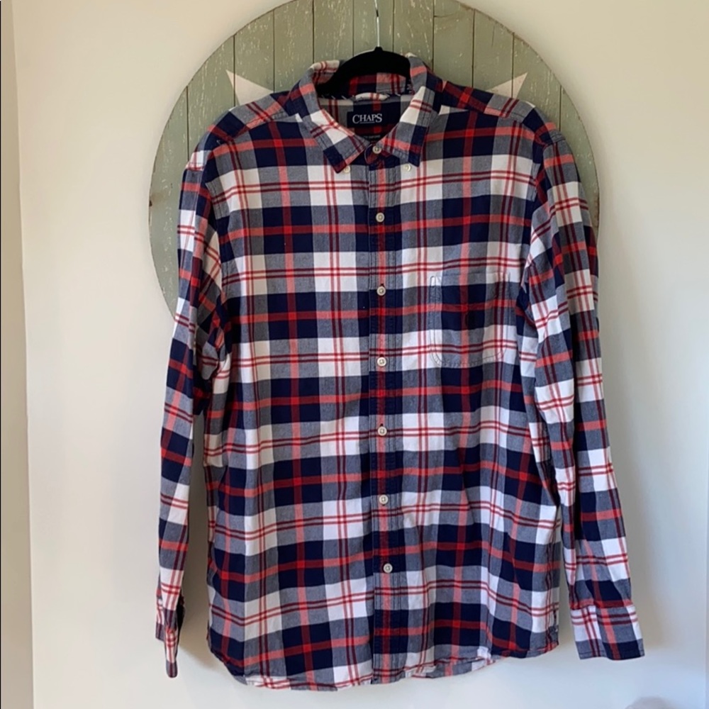 Chaps men’s plaid shirt